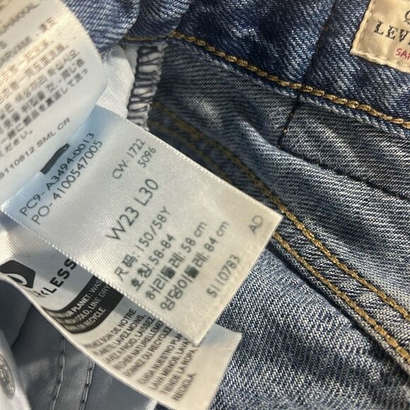 Levi’s Baggy Dad High Rise jeans size 23 - Picture 6 of 7